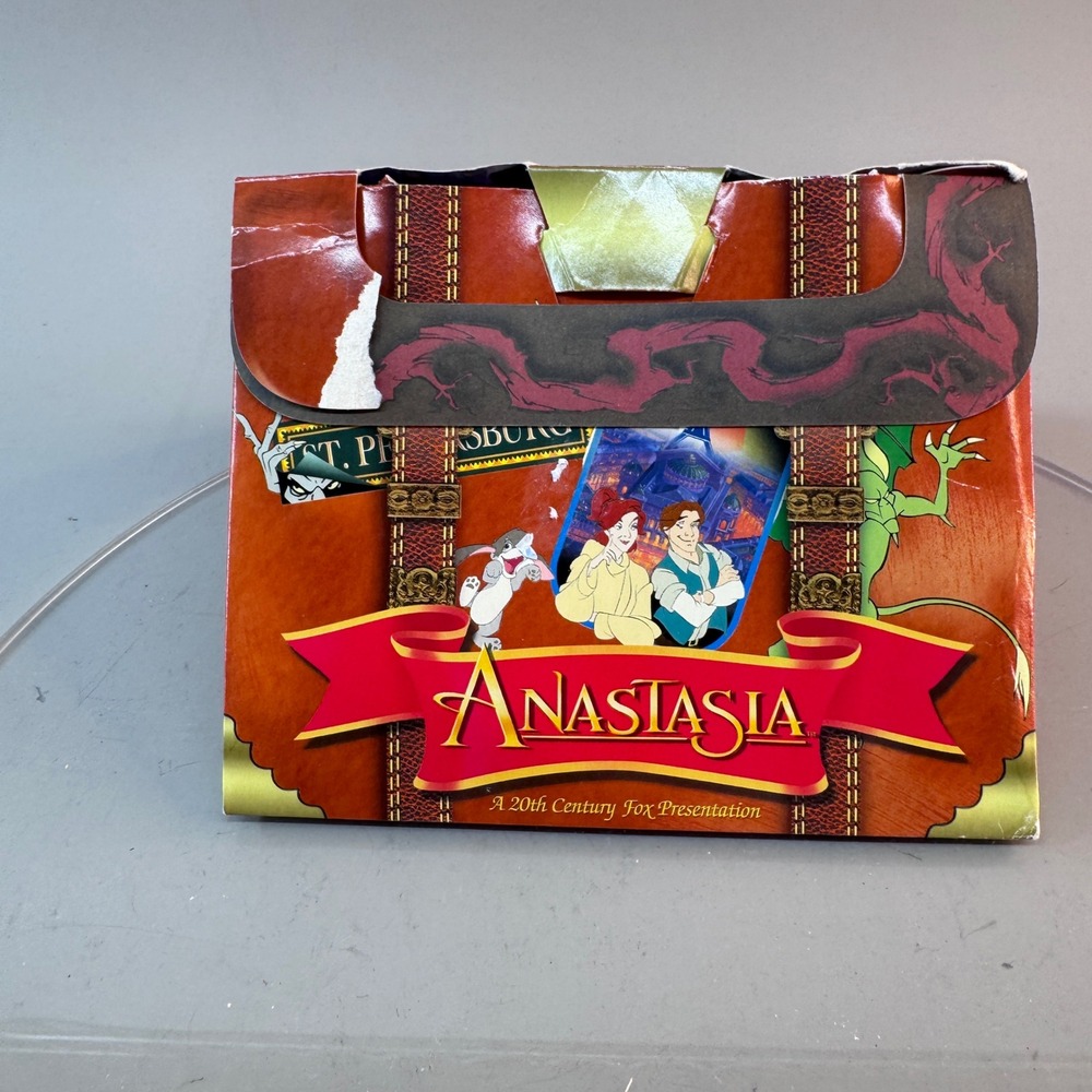 Burger King Anastasia Movie Figures Set OS Brown Vintage 90s Collectible Toy